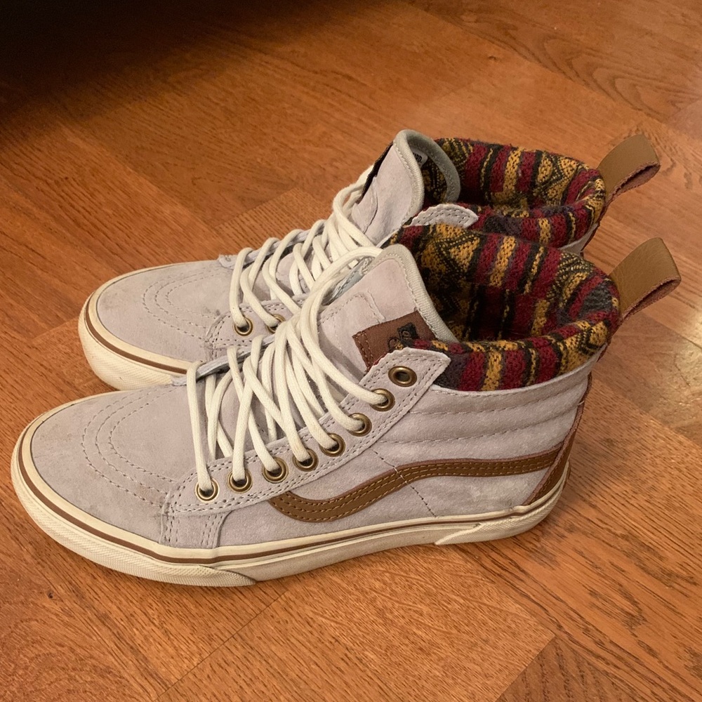 High top weatherproof vans